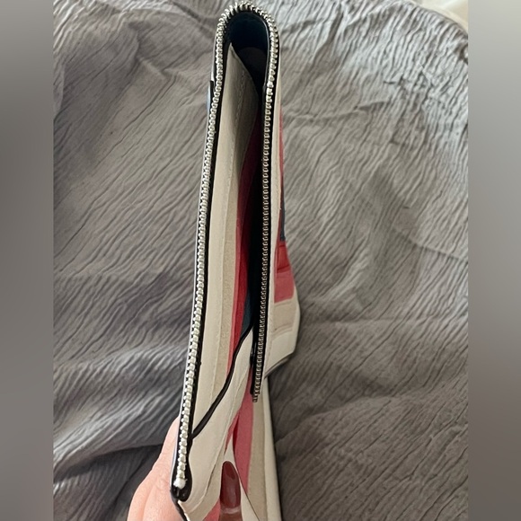 Rebecca Minkoff Leo Chevron Stripe Envelope Clutch - Picture 8 of 11